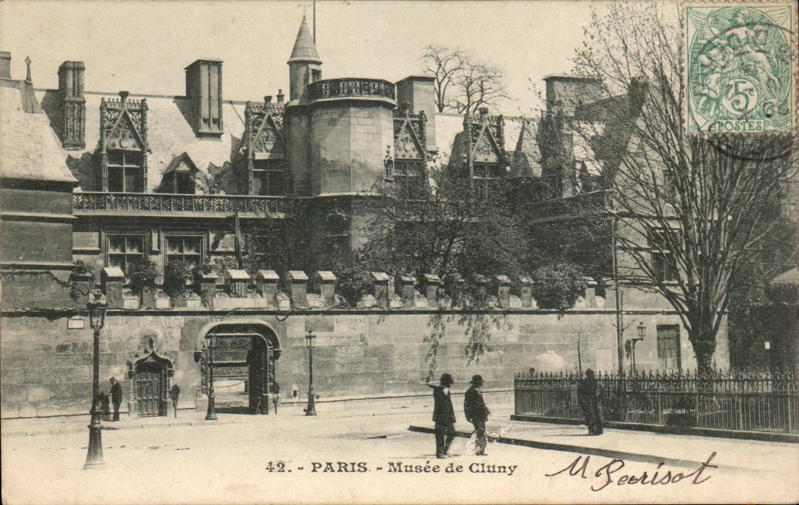 Paris CPA Museum of Cluny