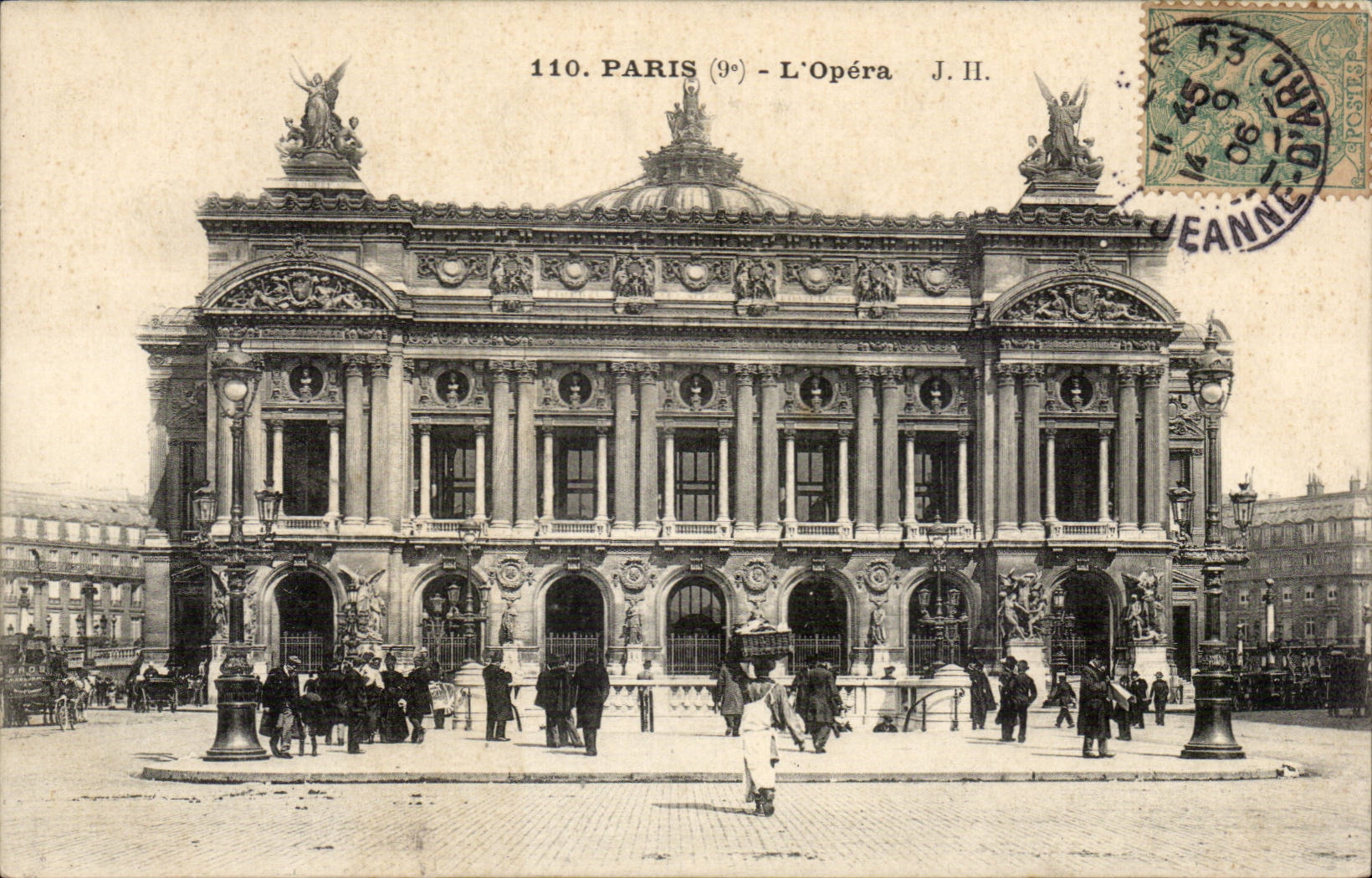 Paris CPA the opera