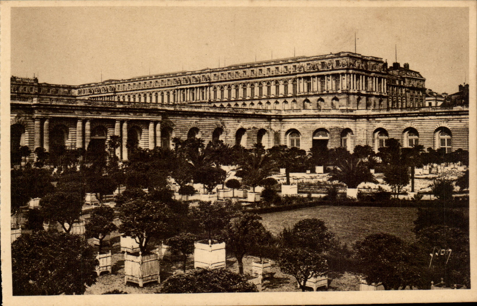 Versailles CPA Jardinds of the palate the orangery