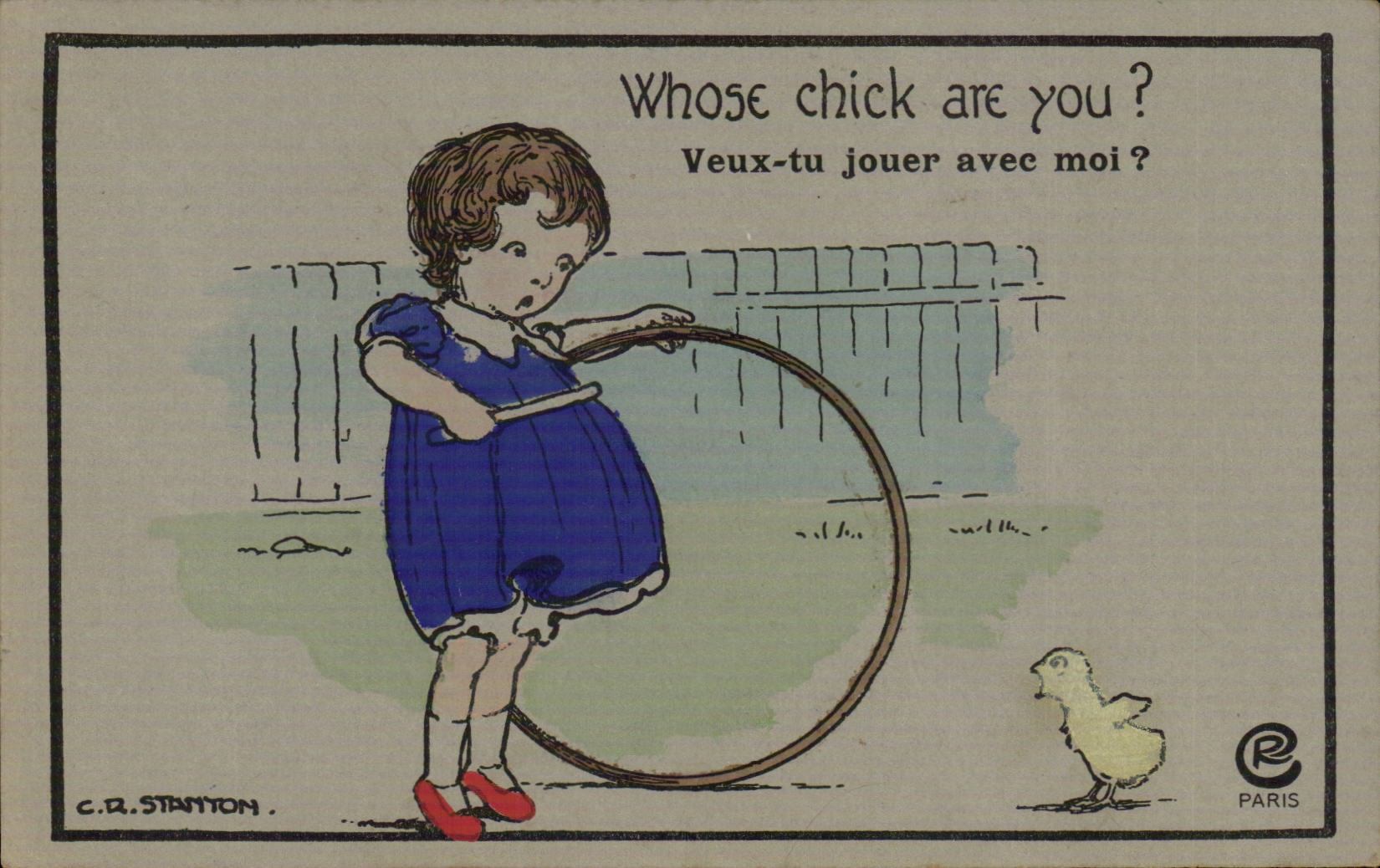 CPA Fantasy Stanton Child Whose chick are you?