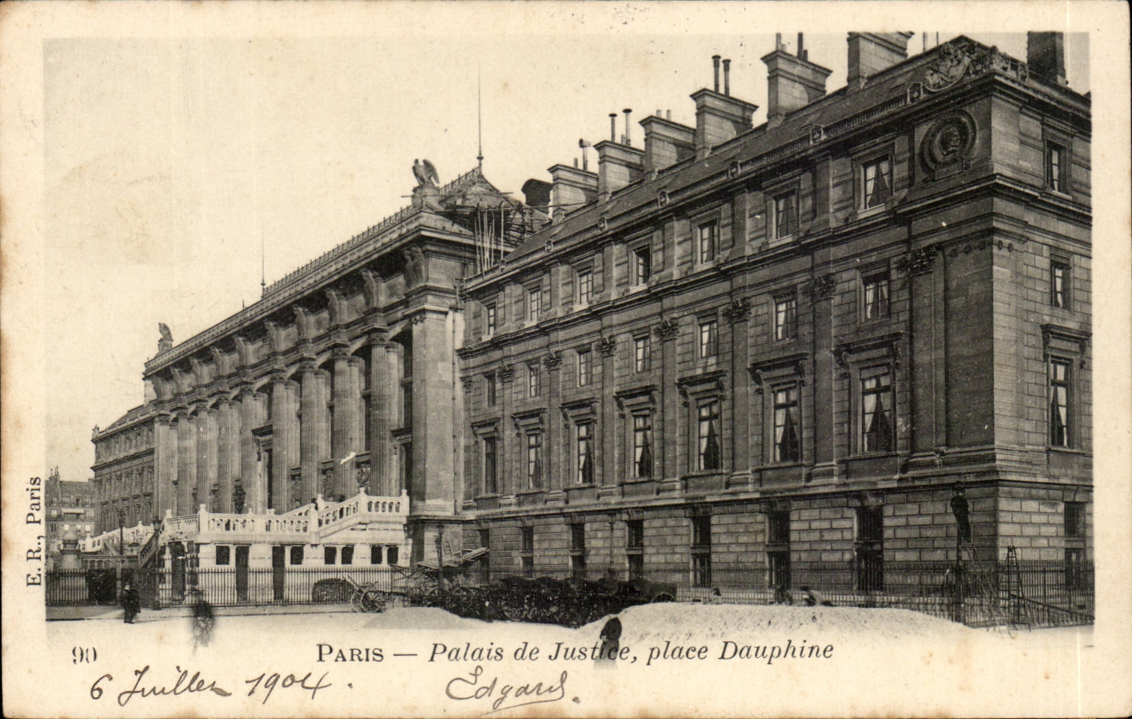 Paris CPA Palais de Justice Place Dauphine