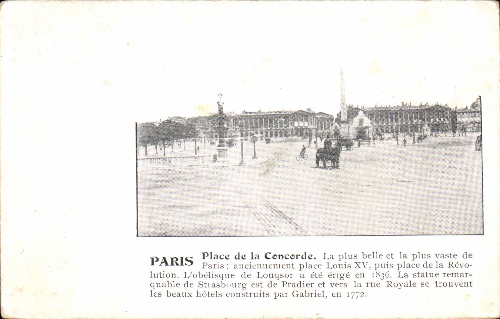 Paris CPA Places Harmony