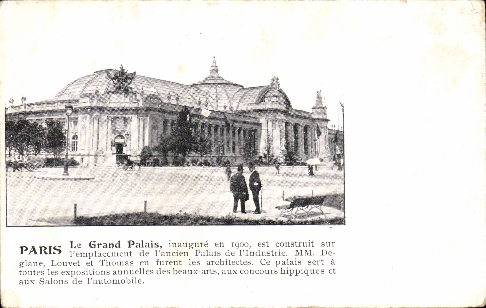 Paris CPA the Grand Palais