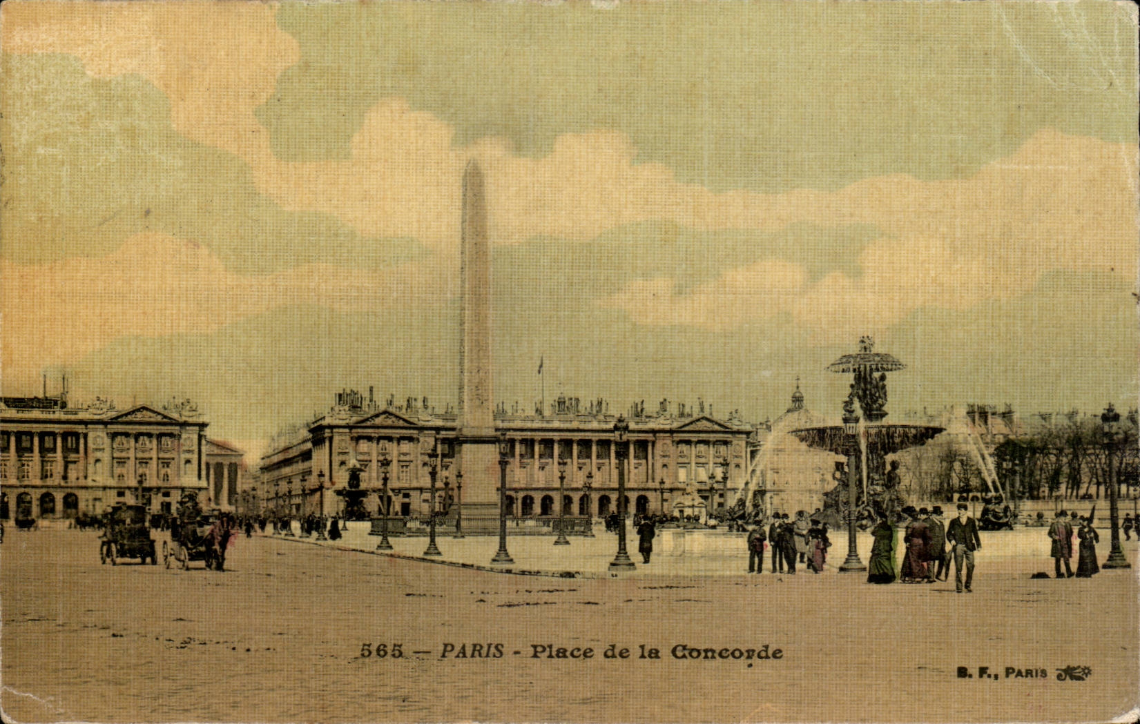 CPA Paris the Louvre Places harmony