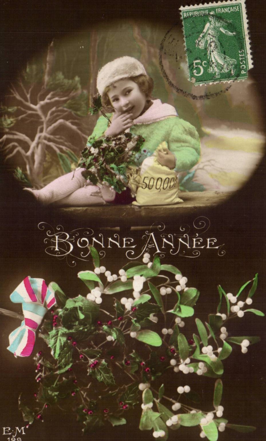 CPA Fantasy Child Happy New Year