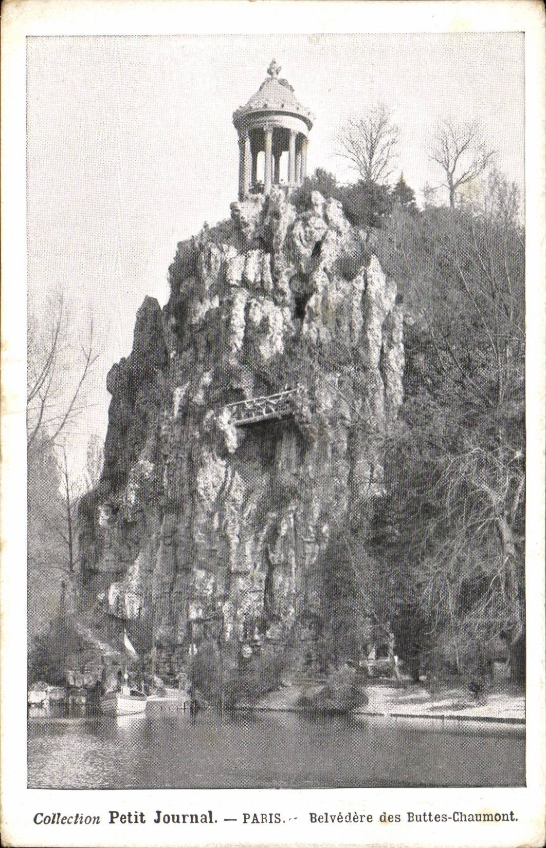 Paris CPA View-point of the Chaumont Hillocks