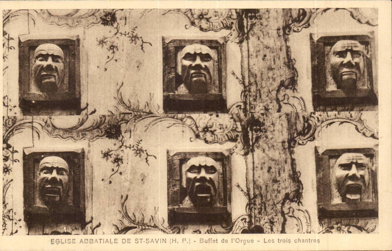 Str Savin CPA die Kantoren der Abteikirche Organrechtssache drei