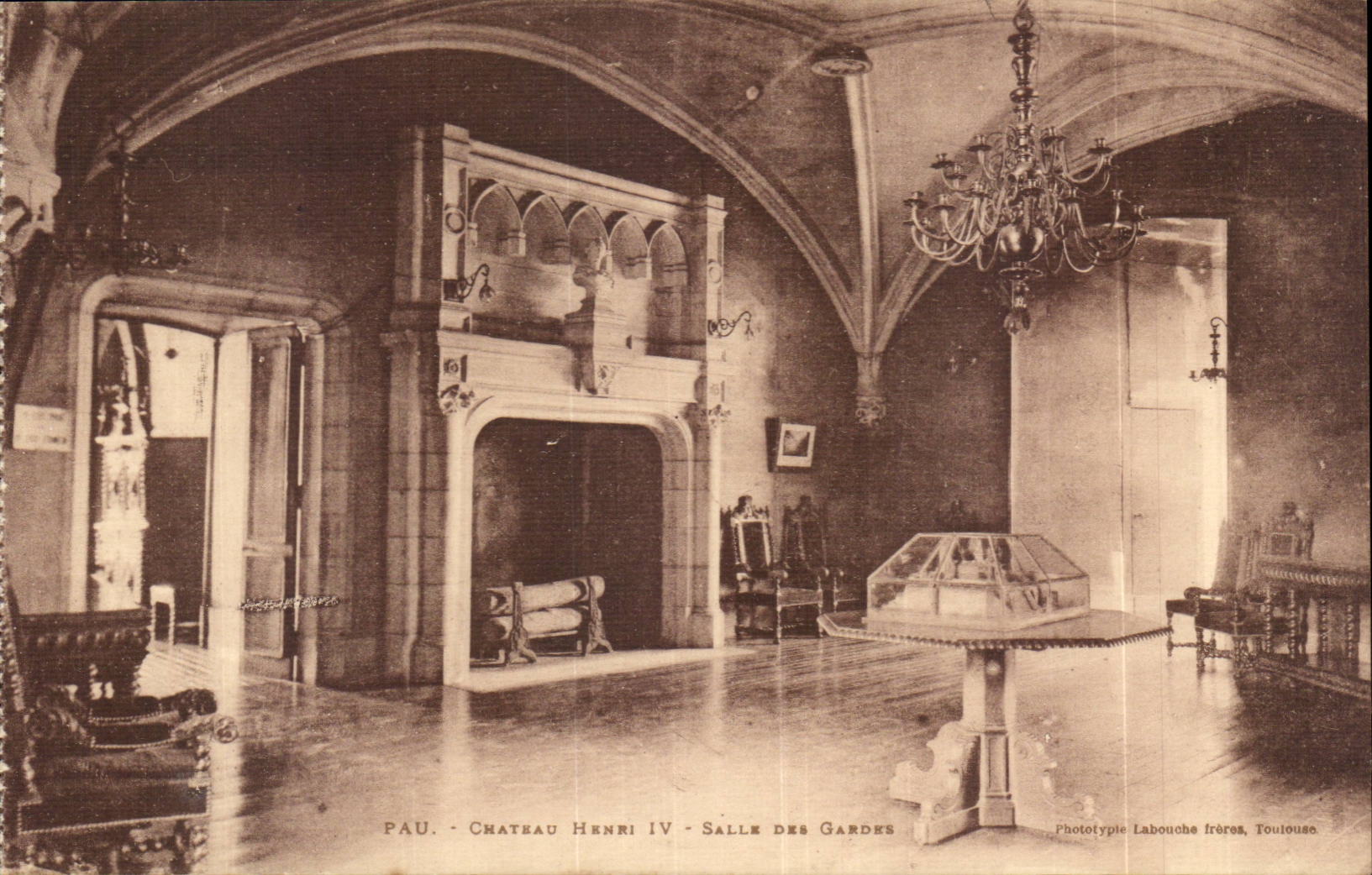 Albi-CPA Raum Schloss-Henri-IV des Schutzes