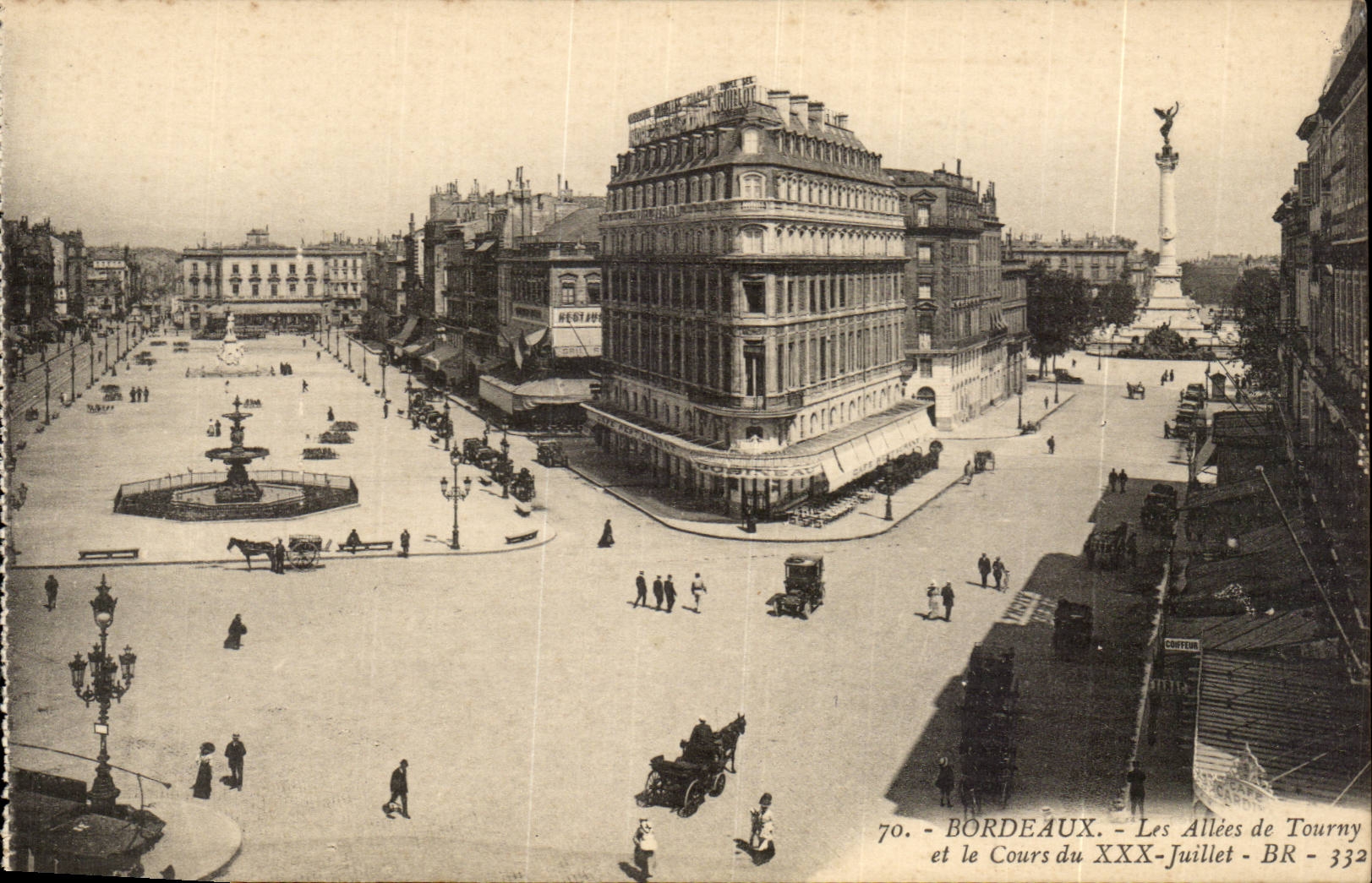 Bordeaux CPA alleys of Tourny and the course of July XXX