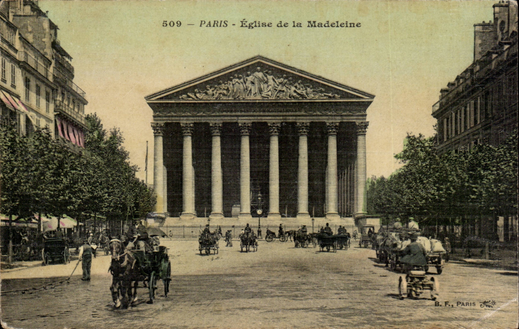 Paris CPA Eglise de la Madeleine