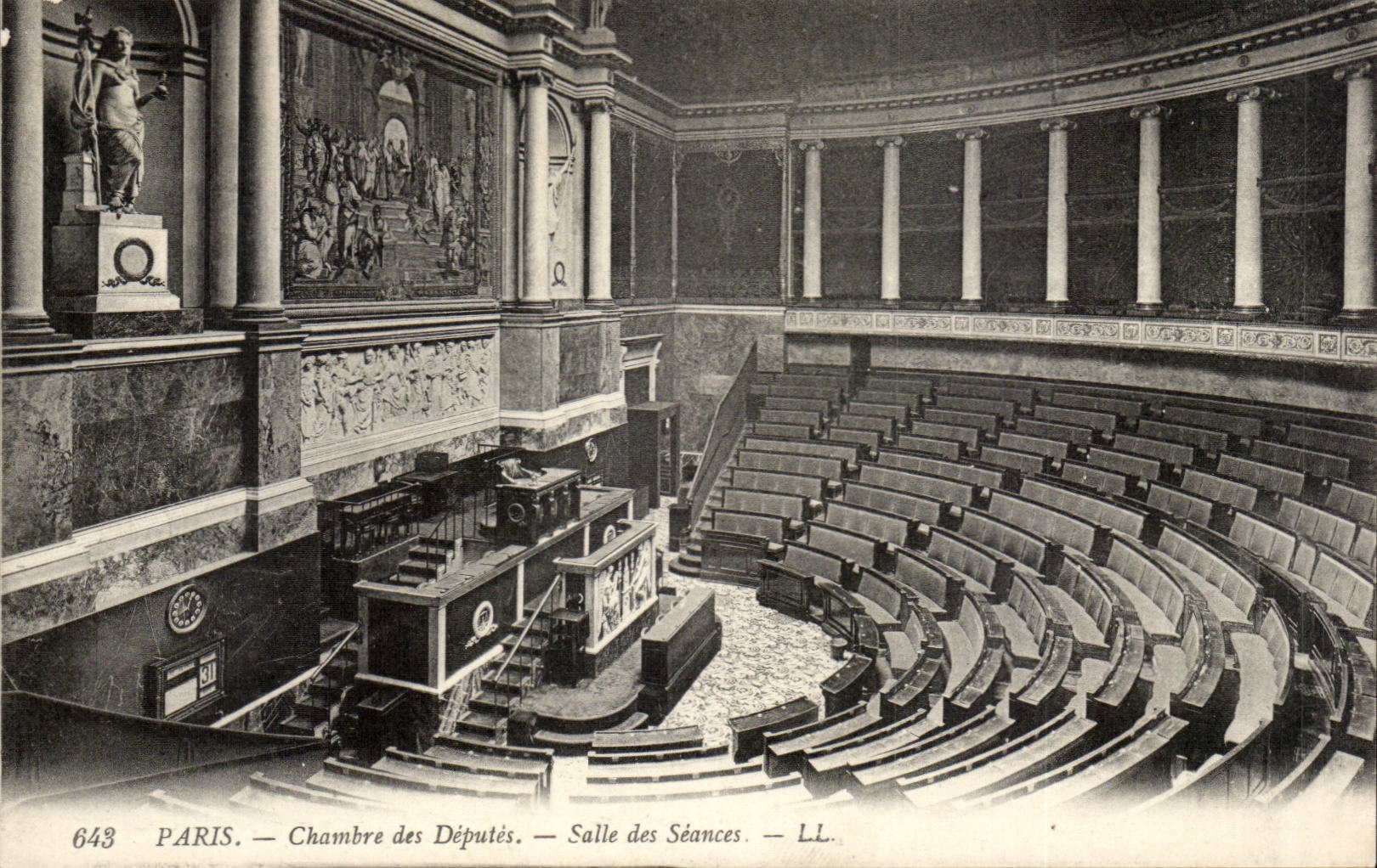 Paris CPA House of Commons Room of the meetings