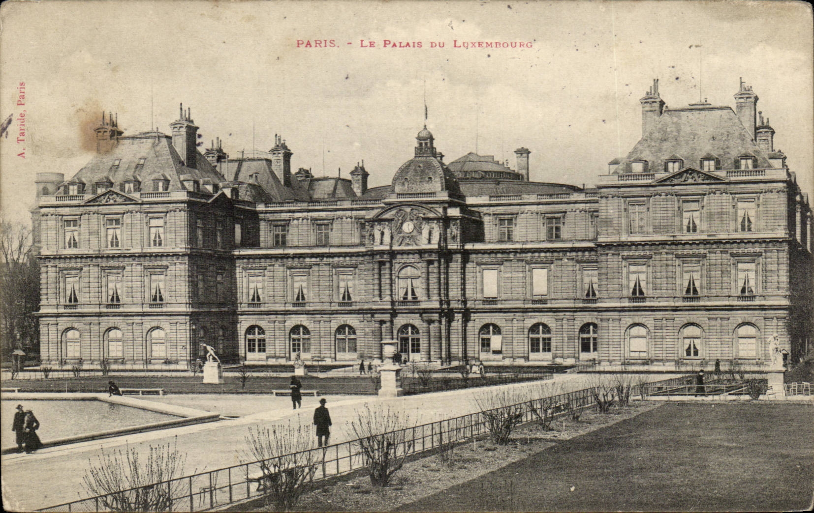 Paris CPA Palate of Luxembourg