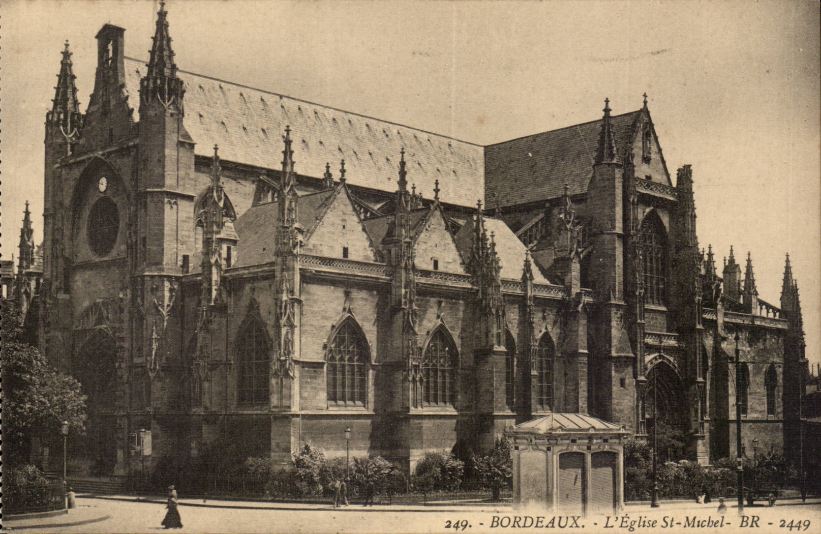 Bordeaux CPA the church St Michel