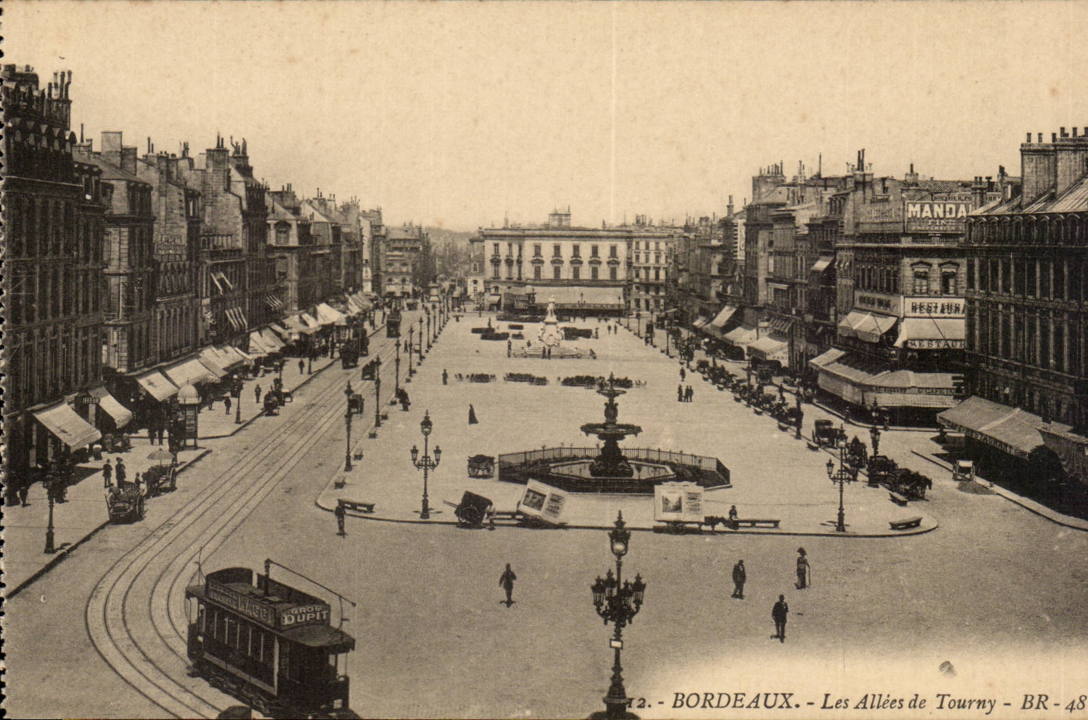 Bordeaux CPA alleys of Tourny