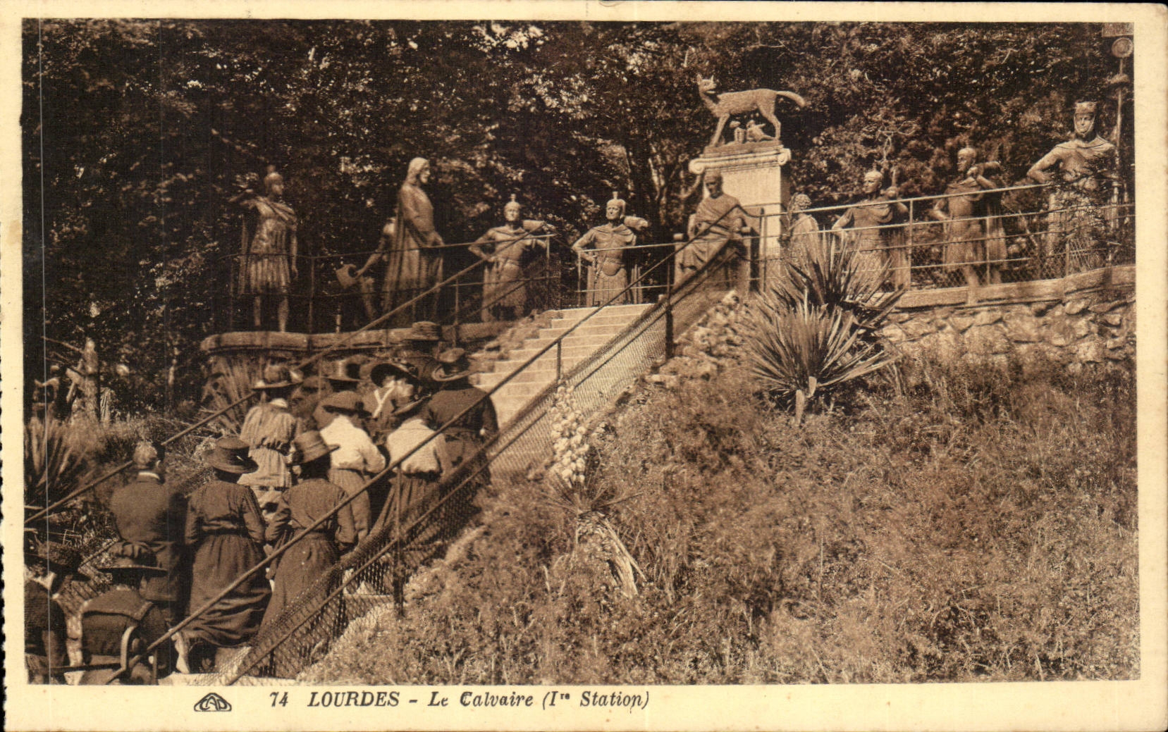 Lourdes CPA the martyrdom (1st station)
