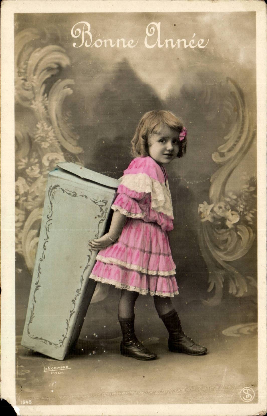 CPA Fantasy Child Happy New Year