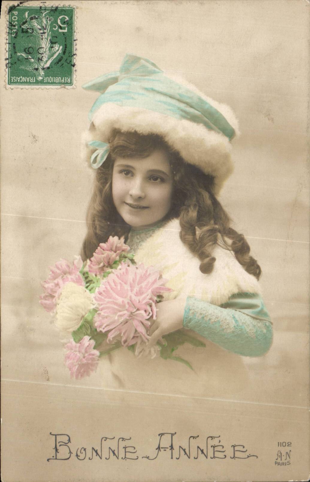 CPA Fantasy Child Happy New Year