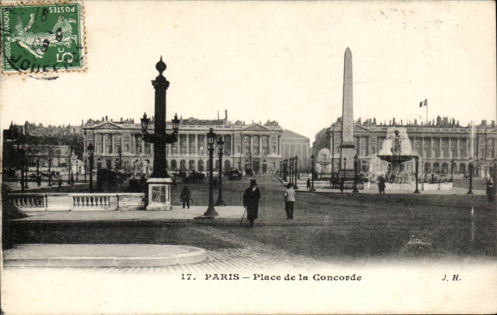 Paris CPA Place de la Concorde