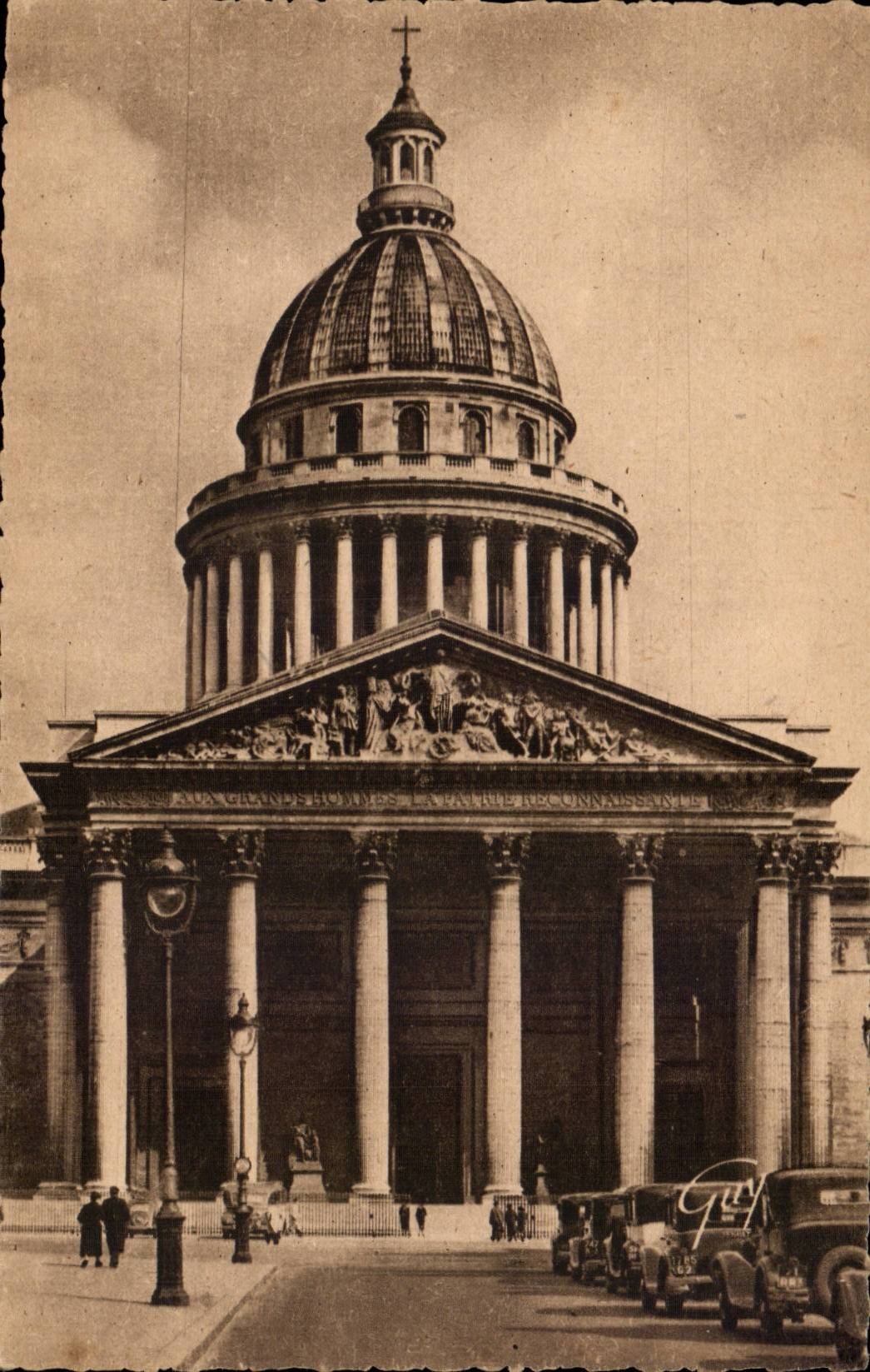 Paris CPA the Pantheon (1757 1780)
