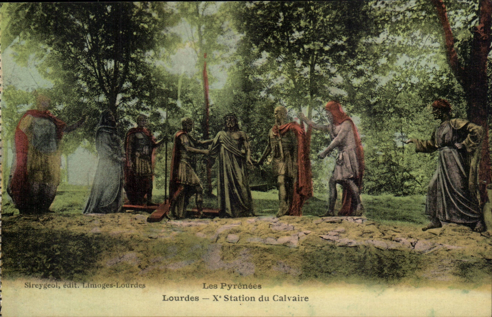 Lourdes CPA 10th station of the martyrdom