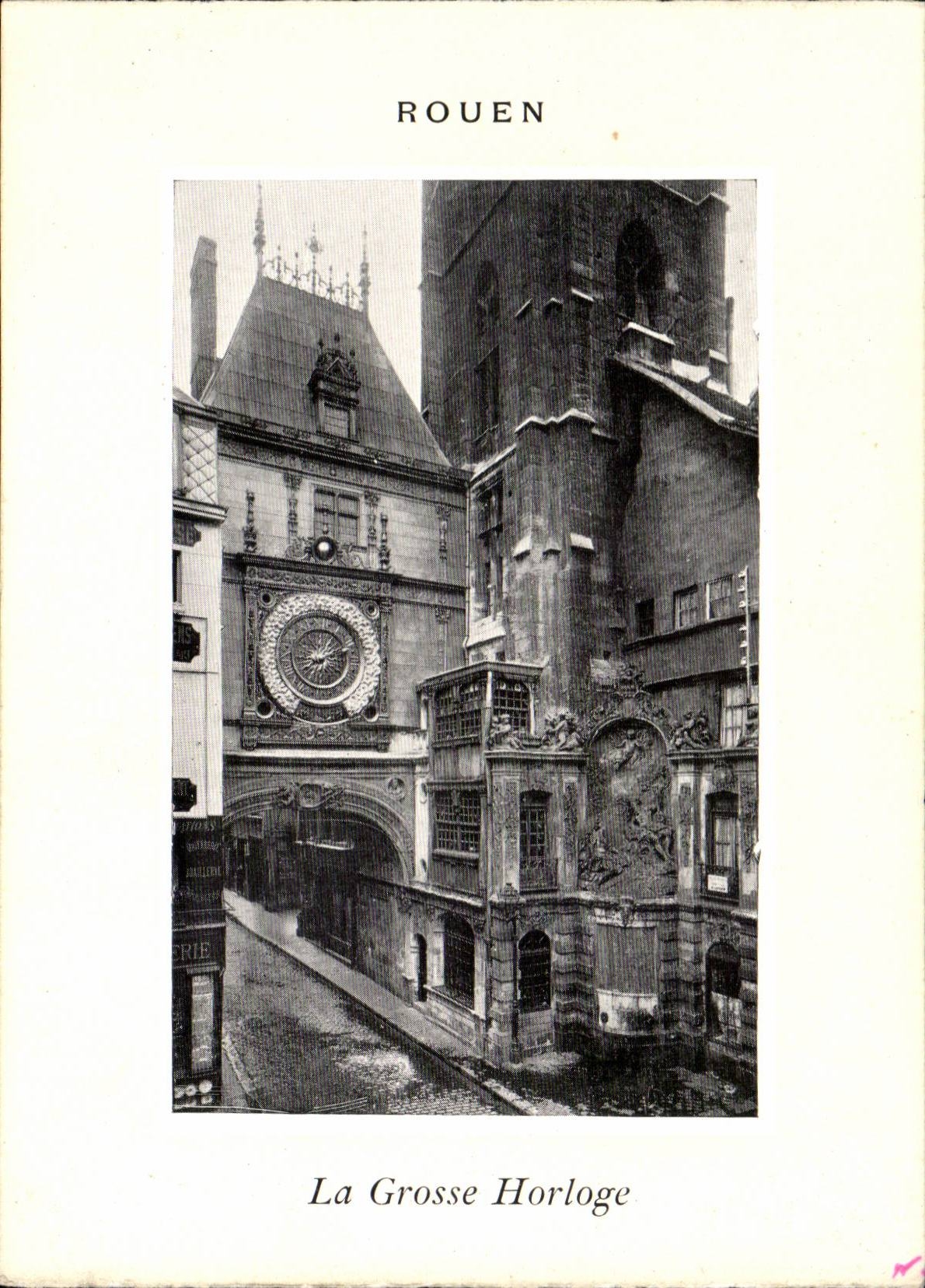 Rouen CPA the large clock