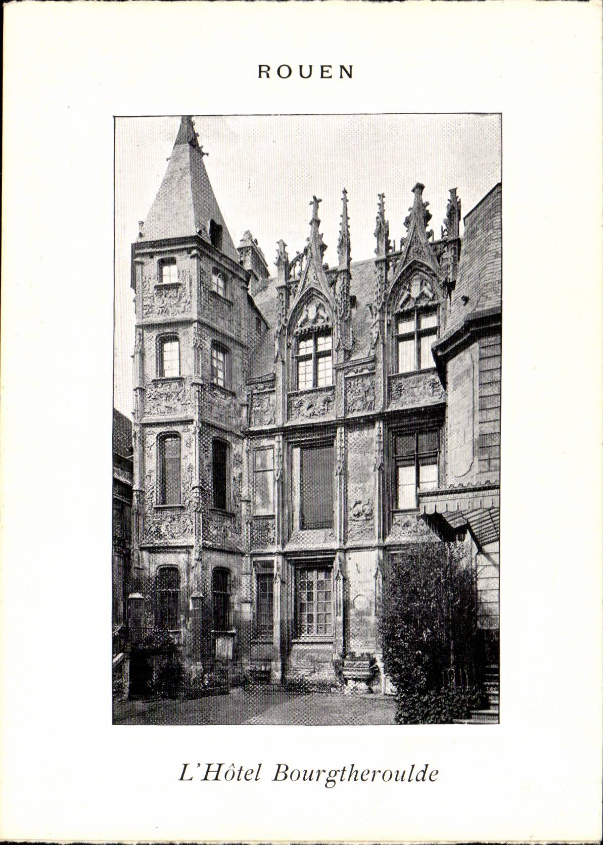 Rouen CPA the Bourgtheroulde hotel