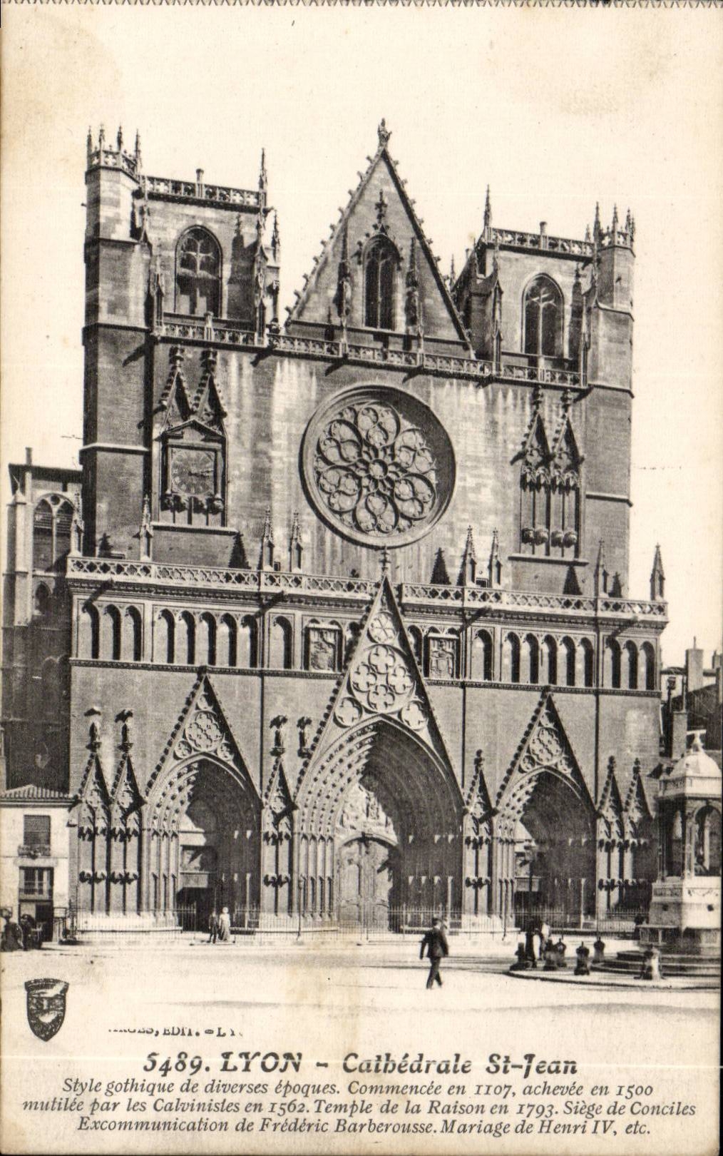 Lyon CPA Cathedral Saint Jean