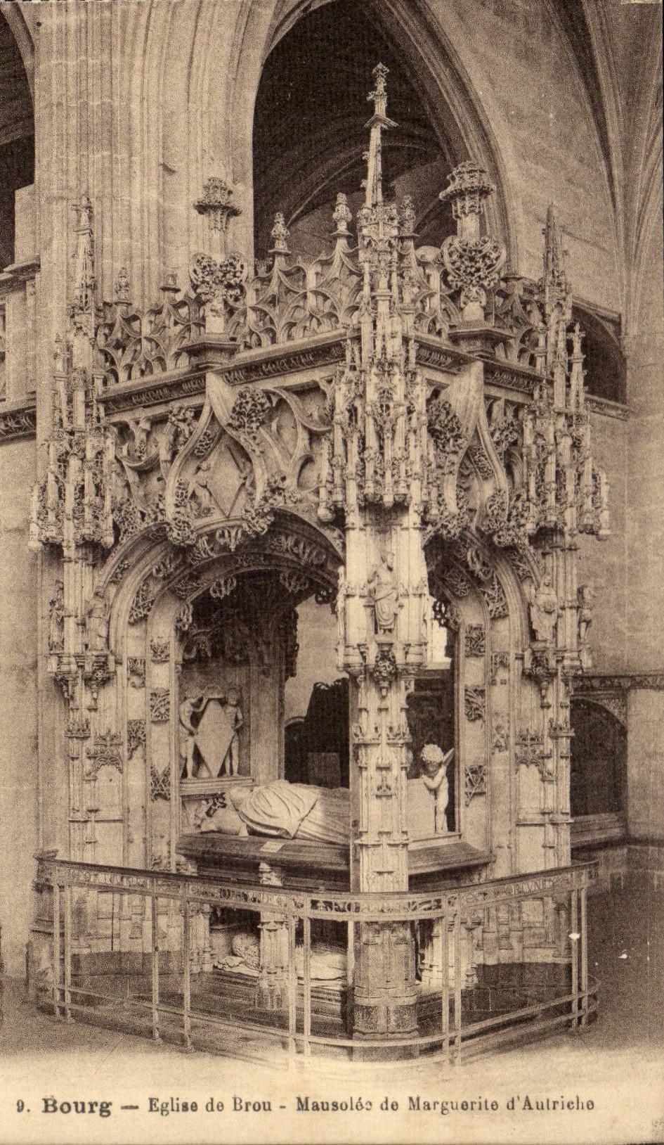 Borough CPA Mausoleum of Marguerite of Marguerite of Austria Church of Husks