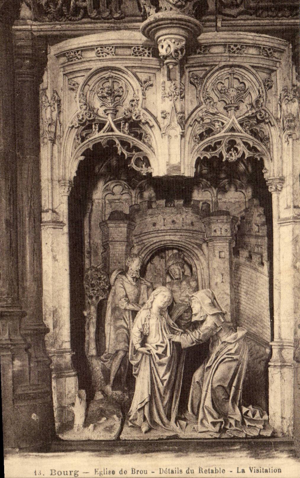 Borough CPA Details of the retable the Visitation Church of Husks