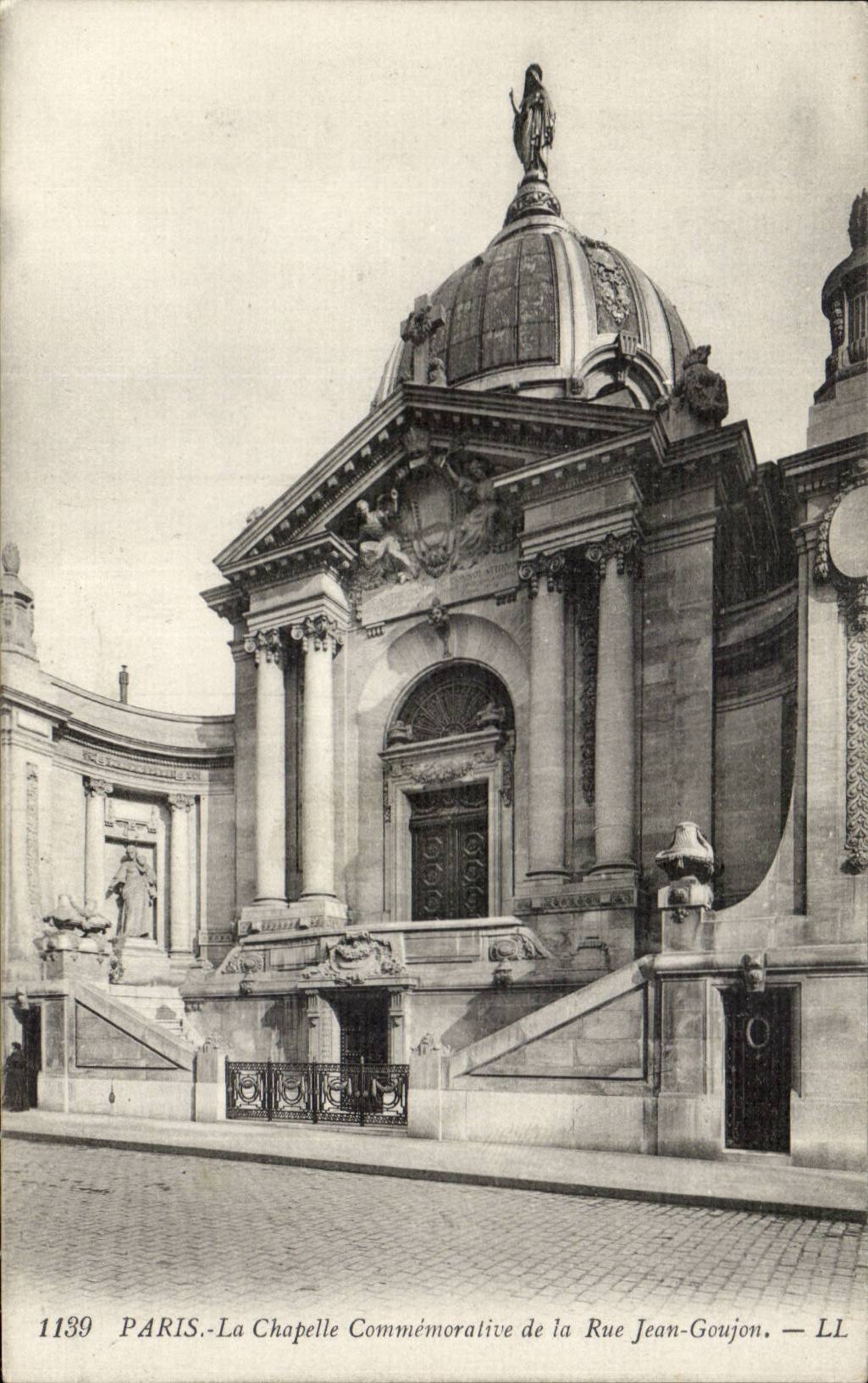 Paris CPA Vault commemorative of the Street Jean Pin