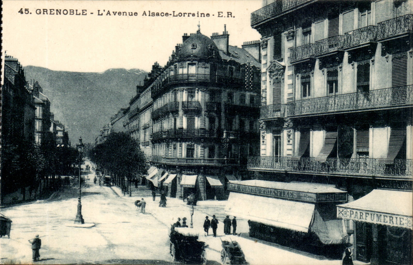 Grenoble CPA die Allee von Lothringen Elsass