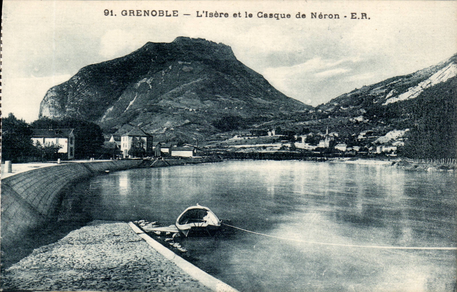 Grenoble CPA der Isere und der Sturzhelm von Neron