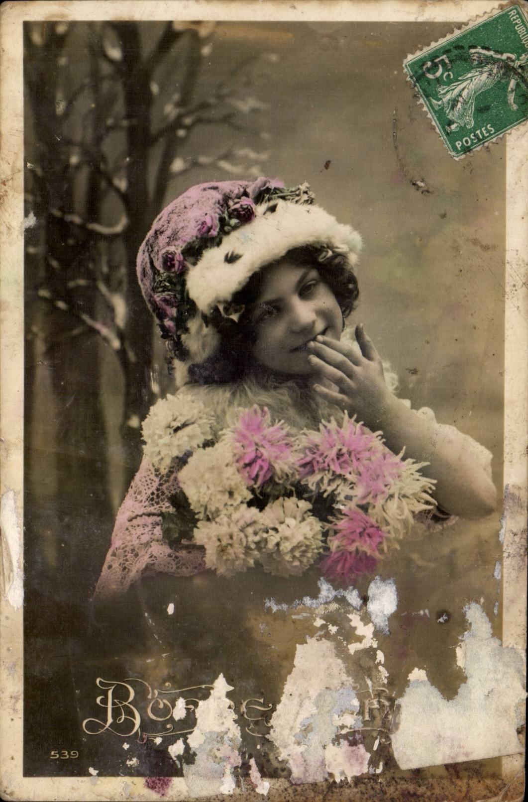 CPA Fantasy Child a kiss