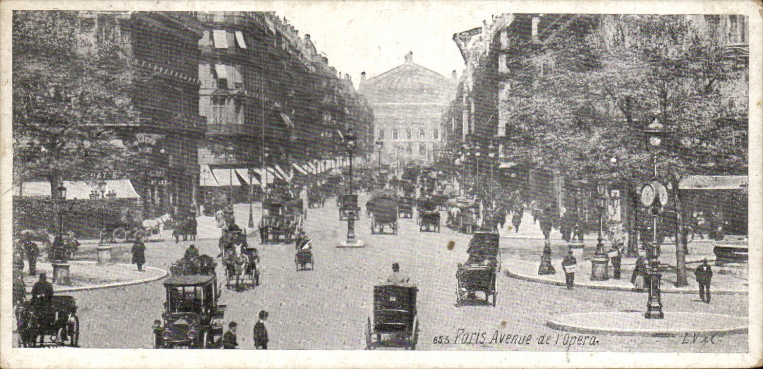 Paris CPA Which occurred of the opera