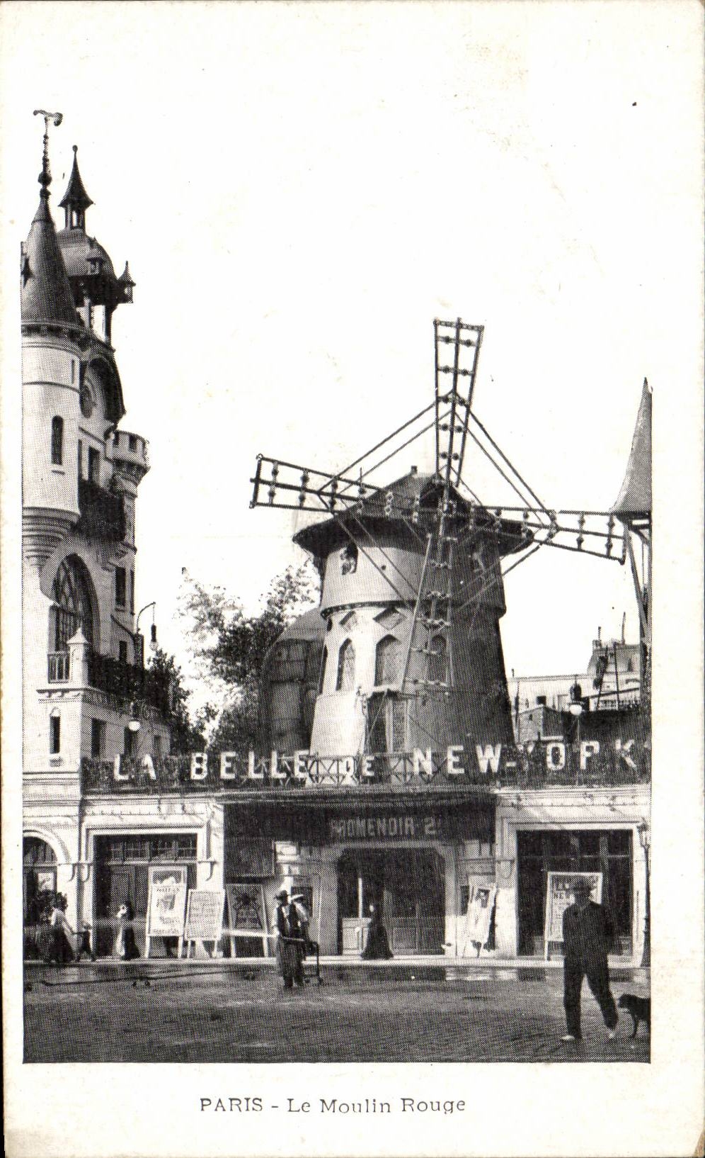 Paris CPA Le moulin rouge (mill)