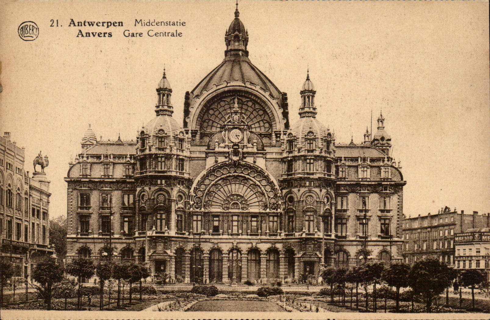 Zentralestation Belgien-Belgie Antwerpen CPA