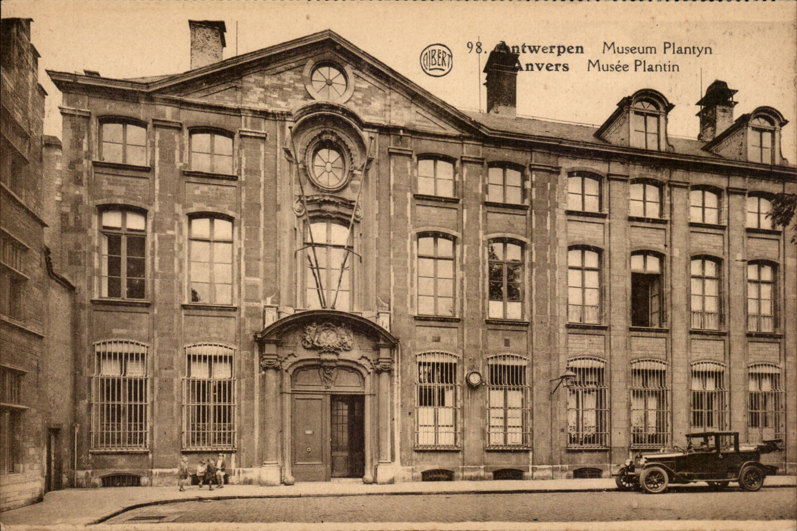 Museum Belgien-Belgie Antwerpen CPA Plantin