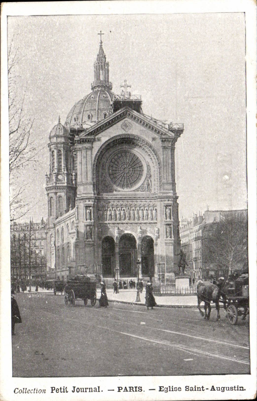 Paris CPA Church Saint Augustin