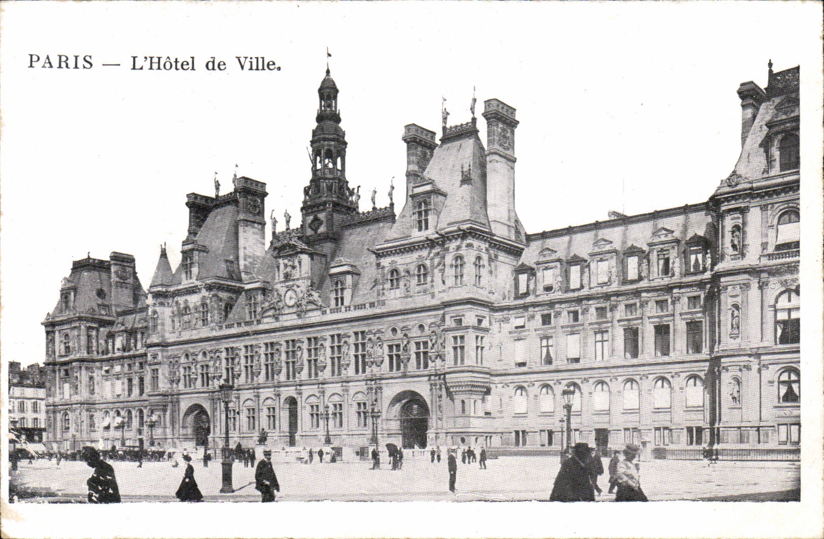 Paris CPA L'hotel de ville