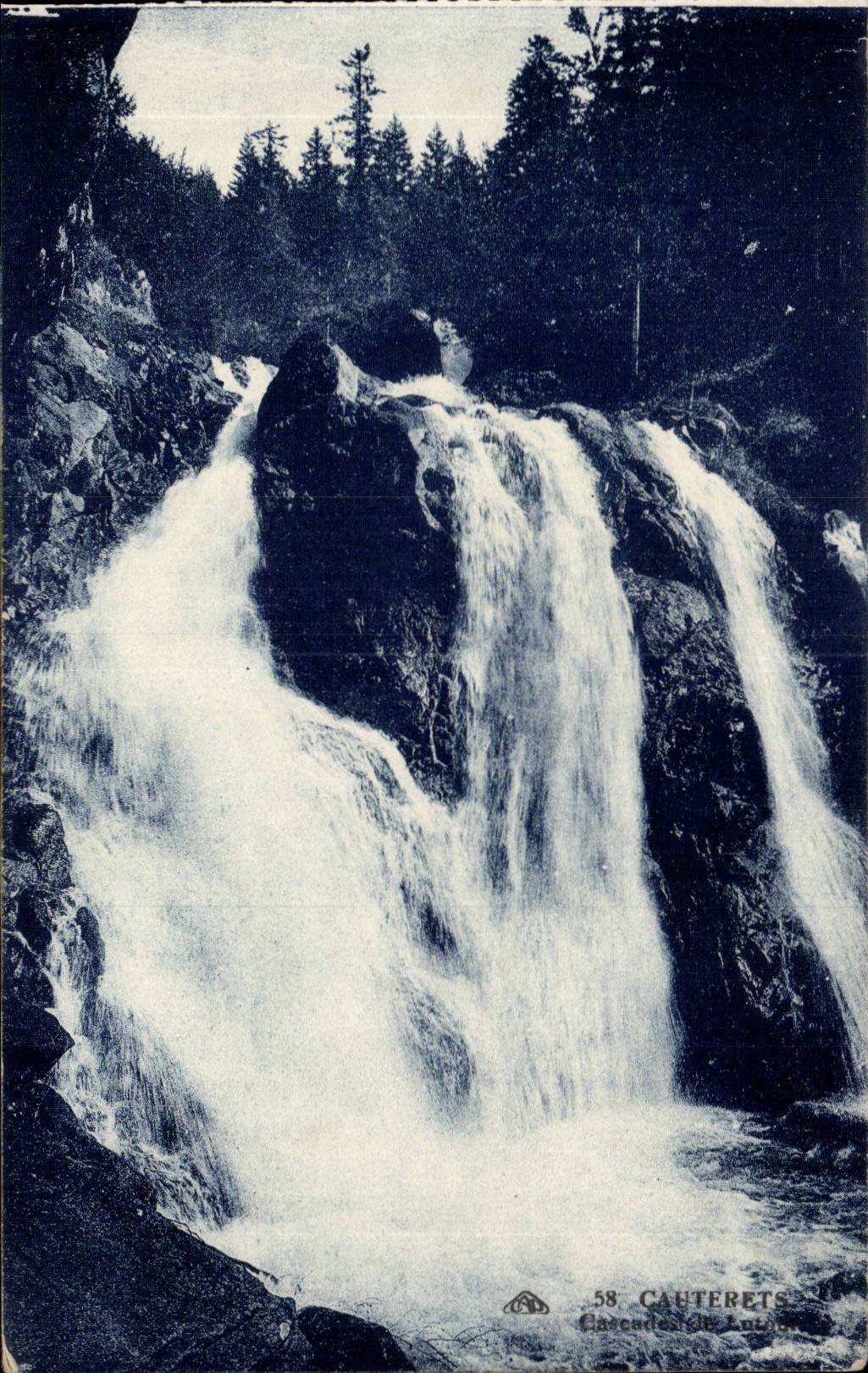 Cauterets CPA Kaskaden von Lutour