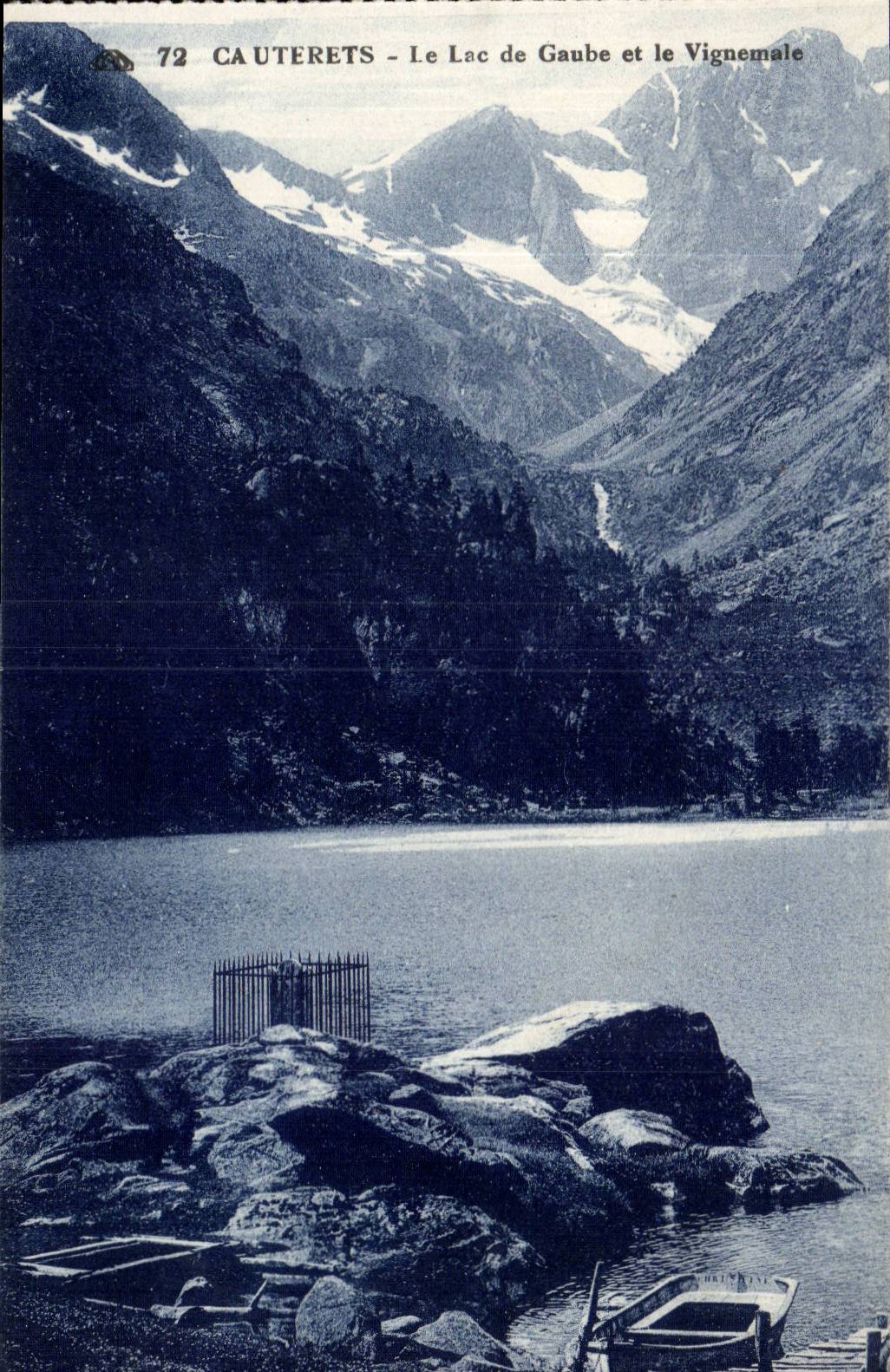 Cauterets CPA der See Gaube und Vignemale