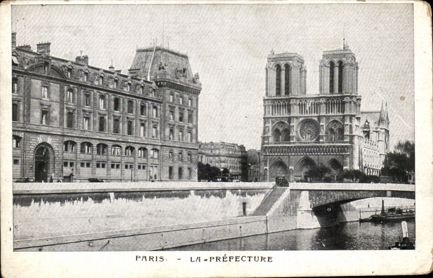 Paris CPA La prefecture