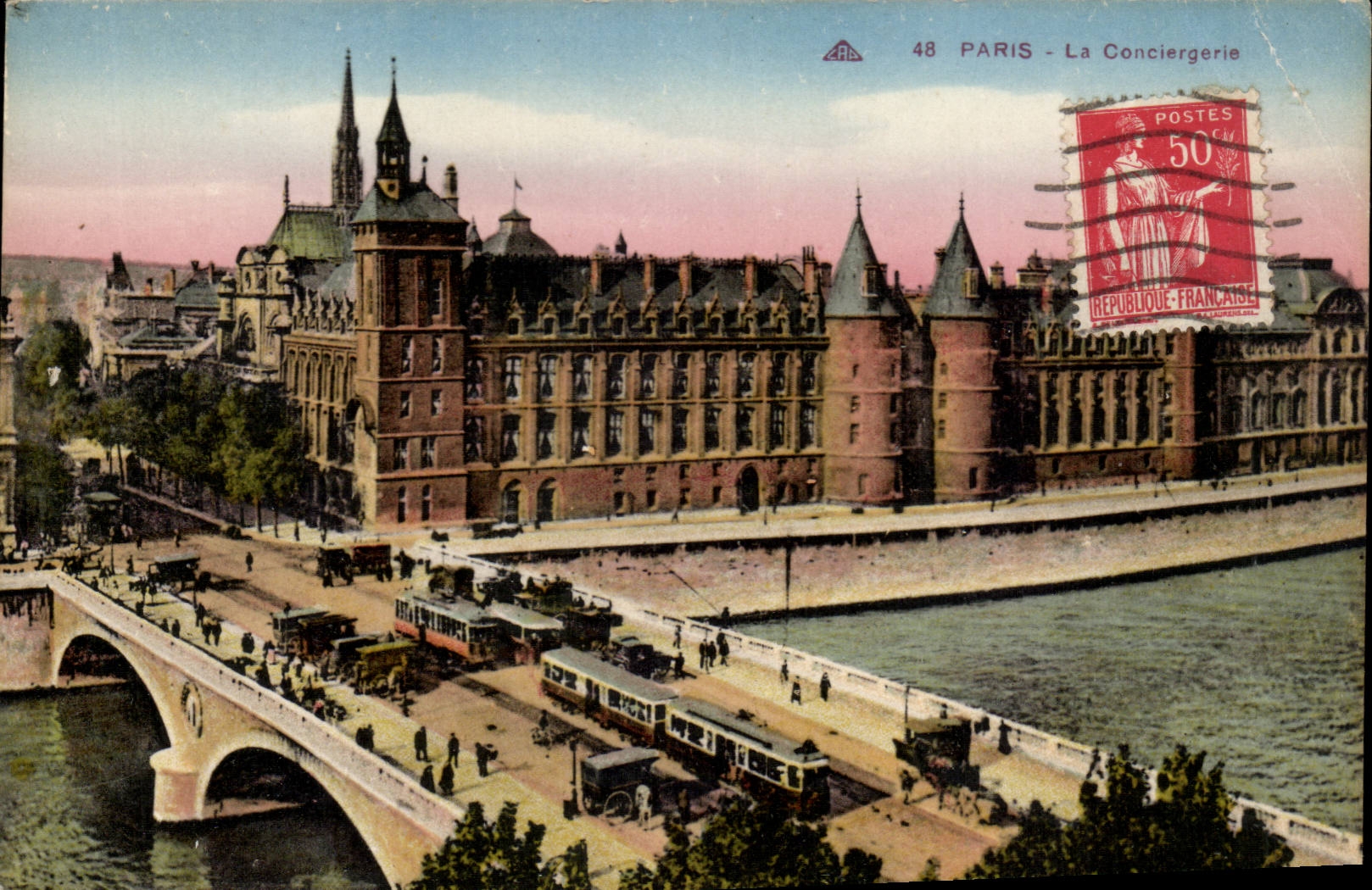 Paris CPA la conciergerie