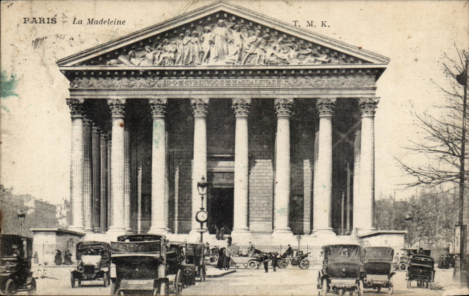 Paris CPA Eglise de la Madeleine