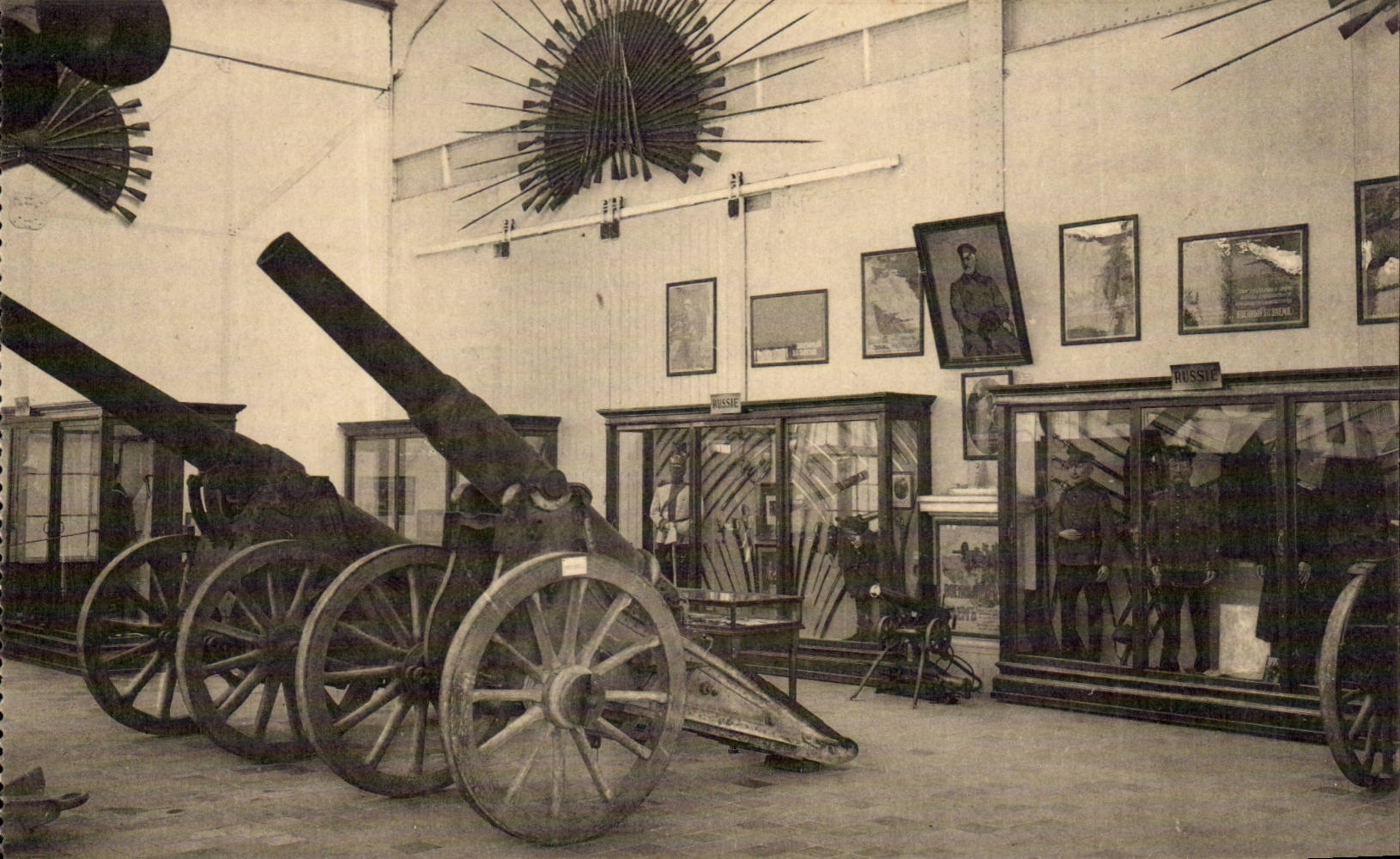 Belgie Belgium royal Museum of the Brussels army the room of the trophies 1914 1918 (militaria) Russian section Russia Russia
