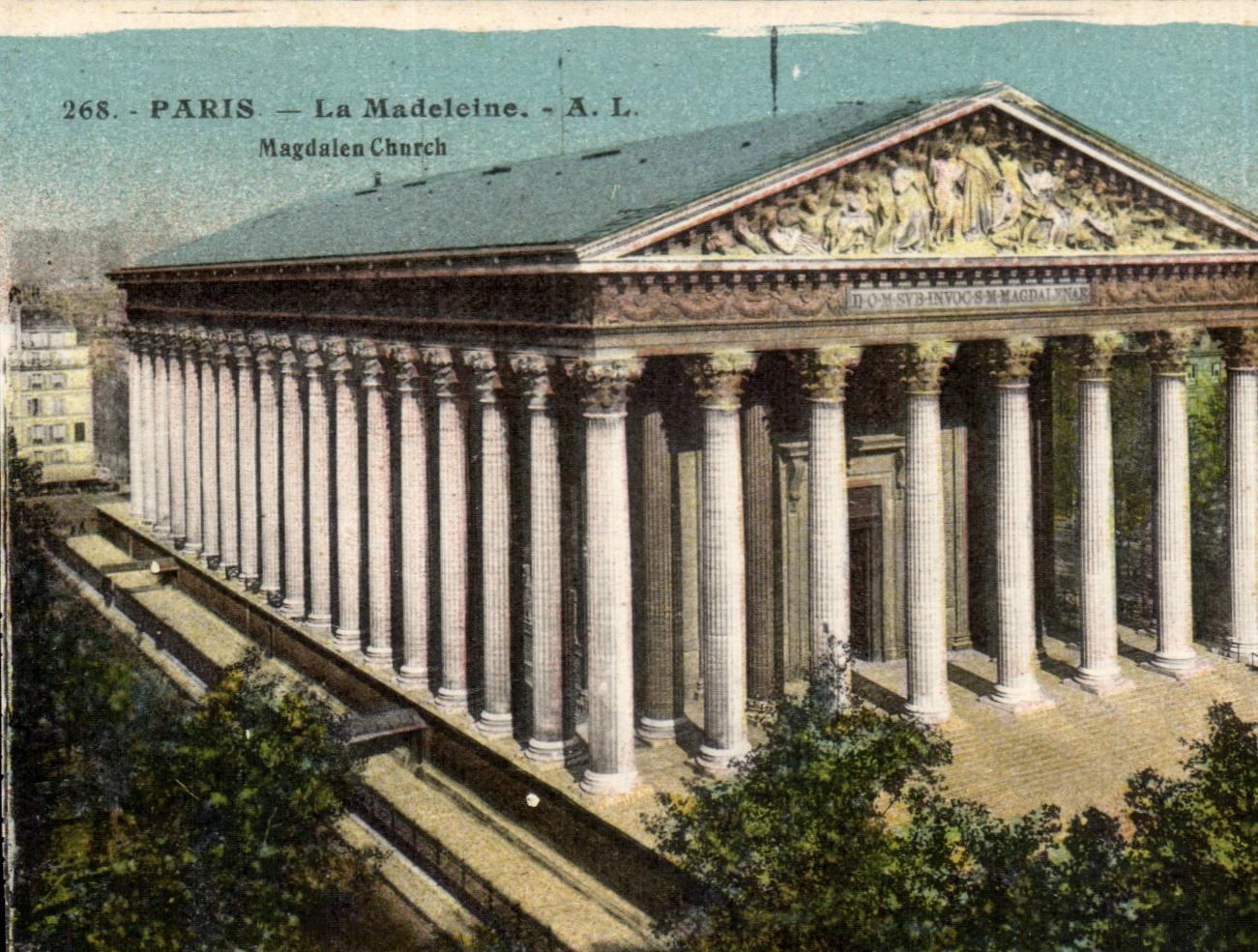 Paris CPA the Madeleine