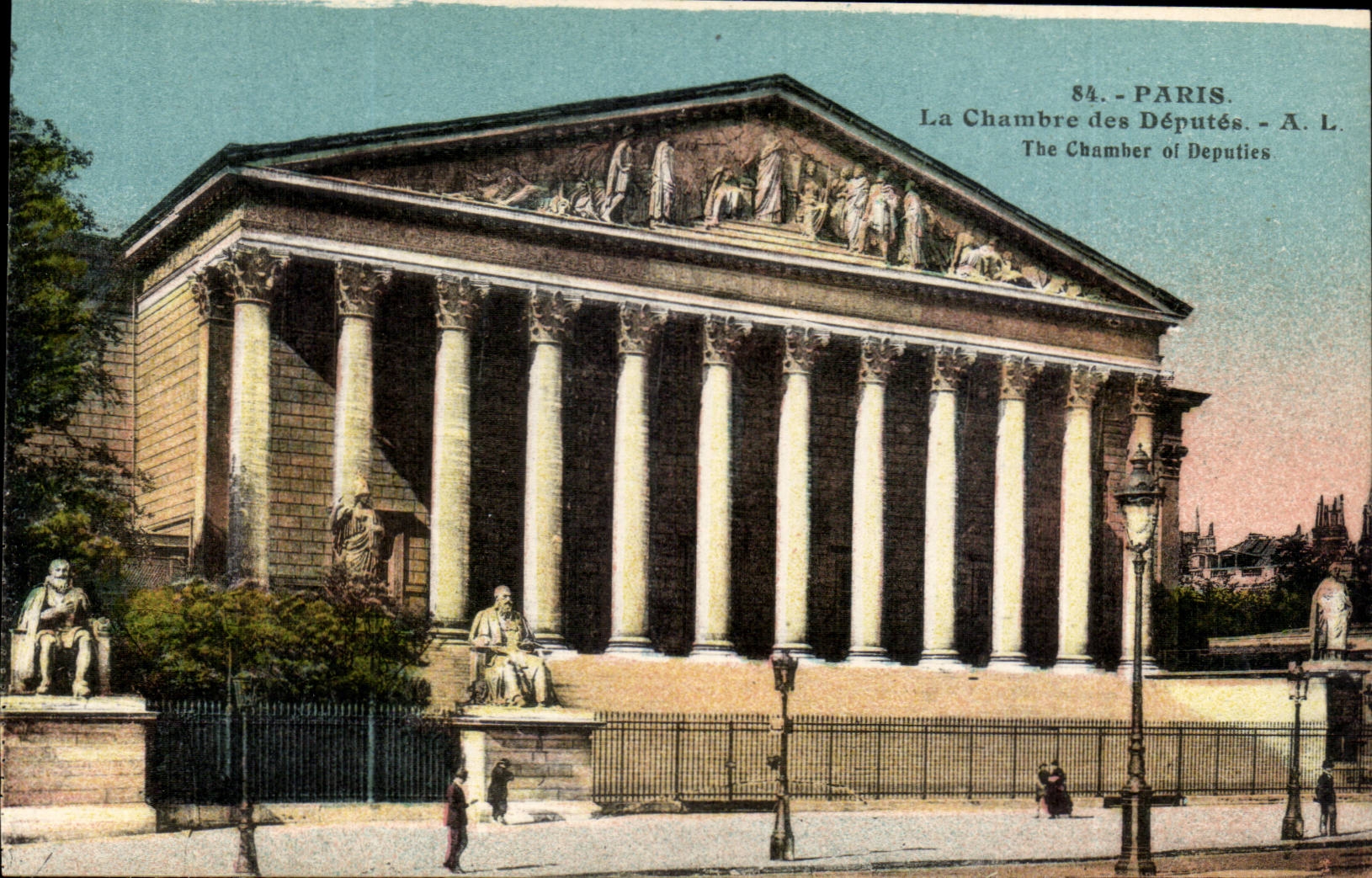 Paris CPA the House of Commons