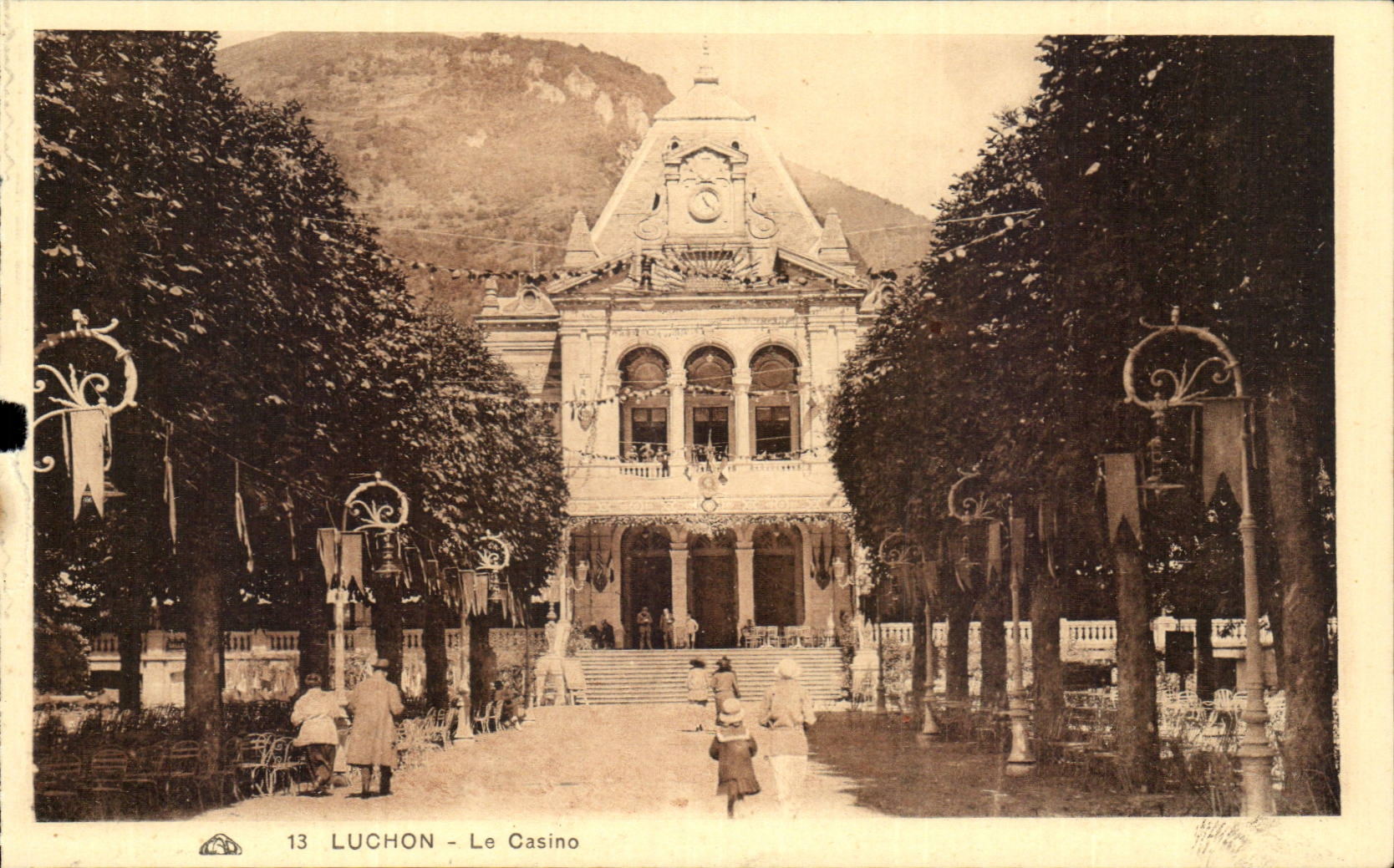 CPA Luchon the casino