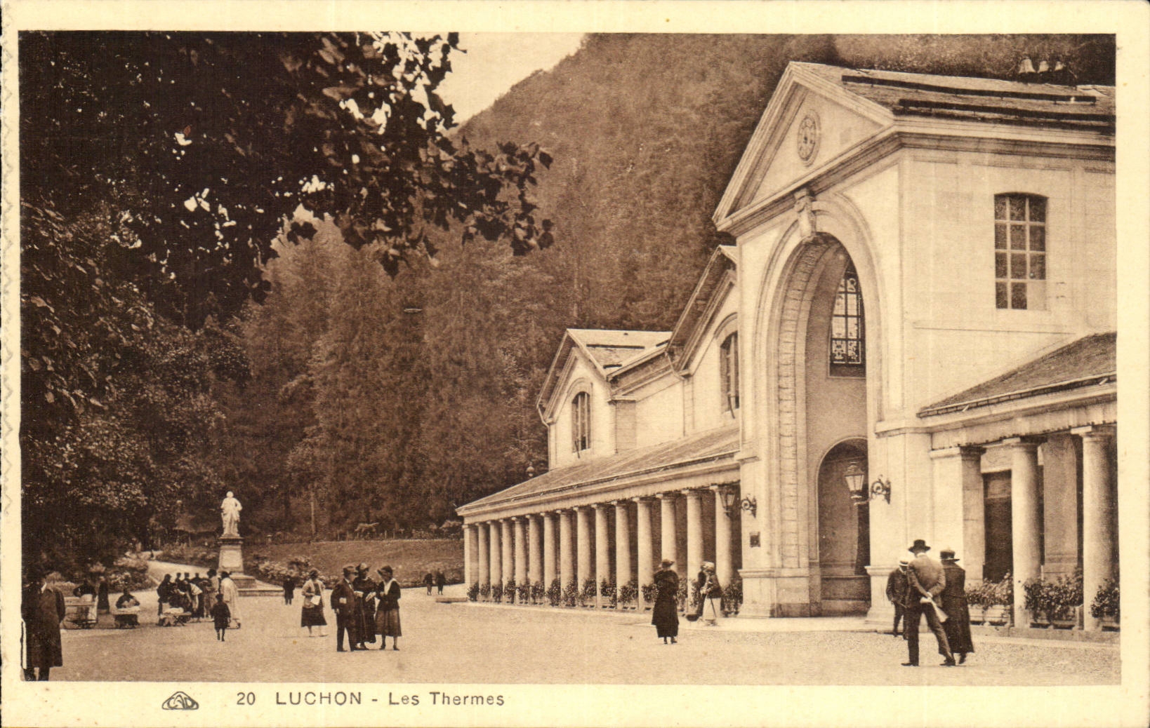 CPA Luchon thermal baths