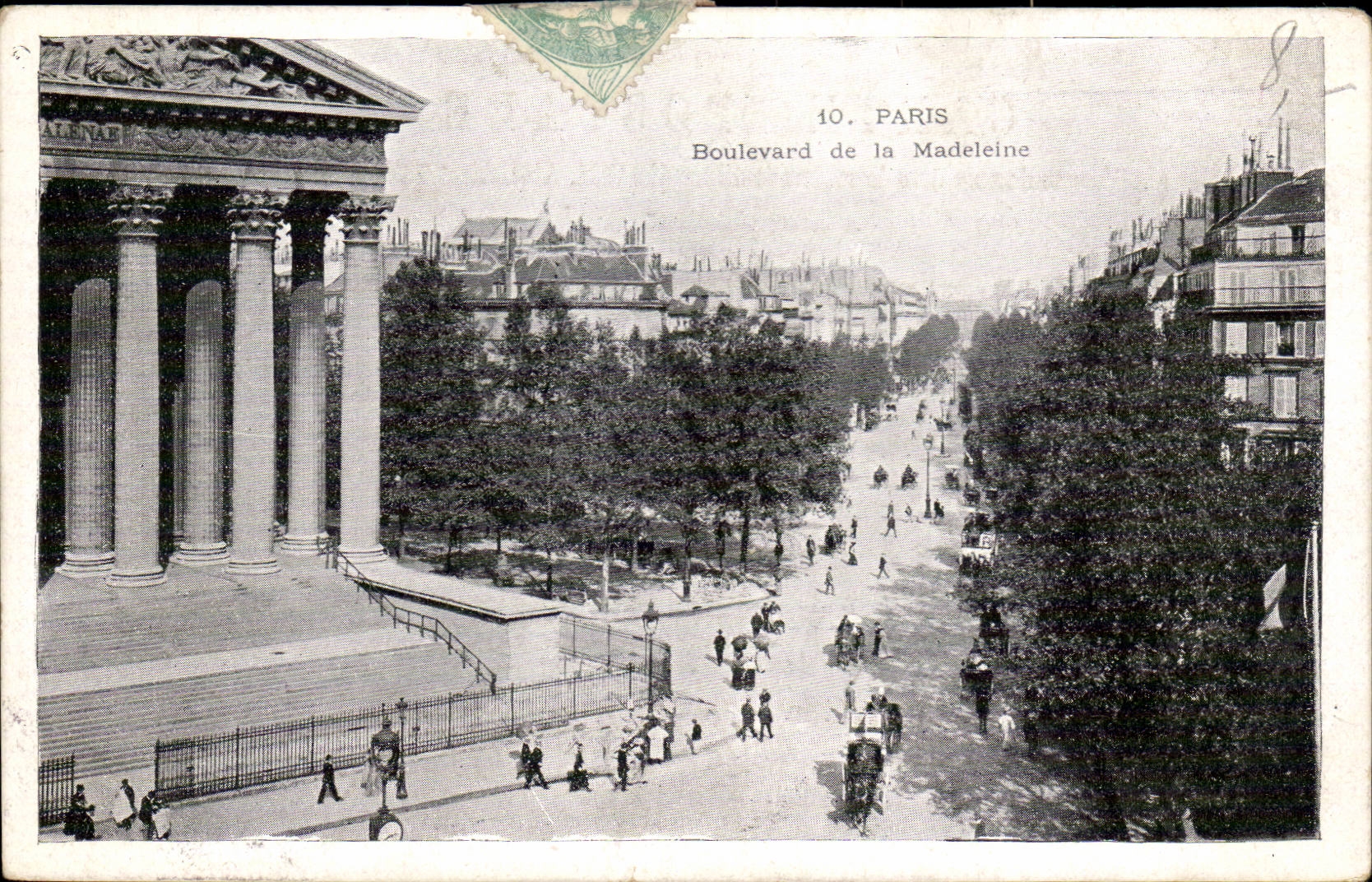Paris CPA Boulevard de la Madeleine